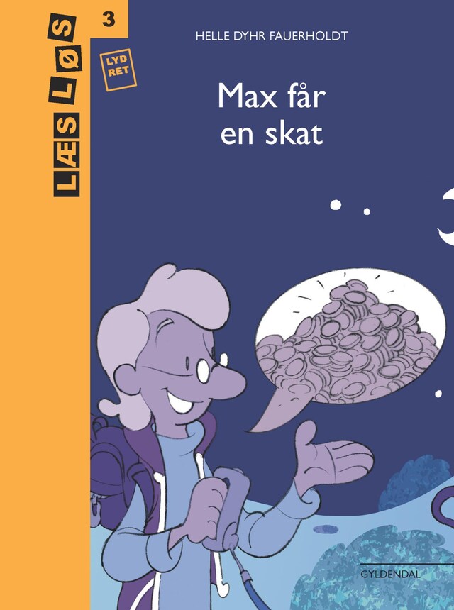 Book cover for Max får en skat