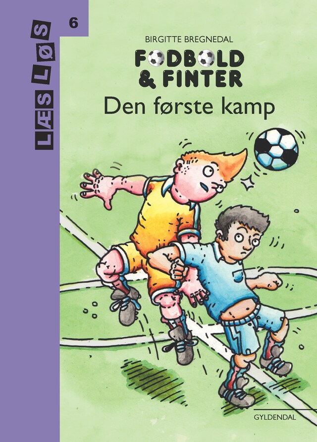 Bogomslag for Fodbold og finter. Den første kamp