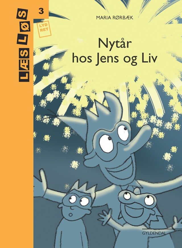 Portada de libro para Nytår hos Jens og Liv