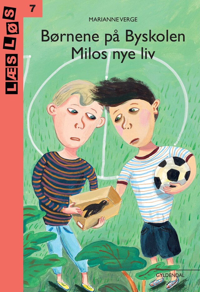 Kirjankansi teokselle Børnene på Byskolen - Milos nye liv