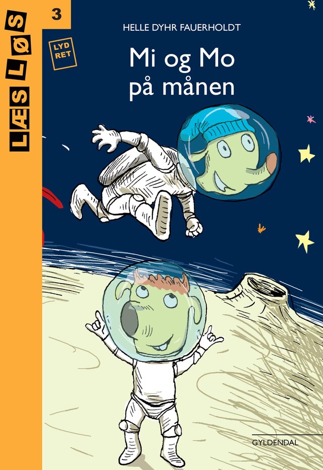Book cover for Mi og Mo på månen