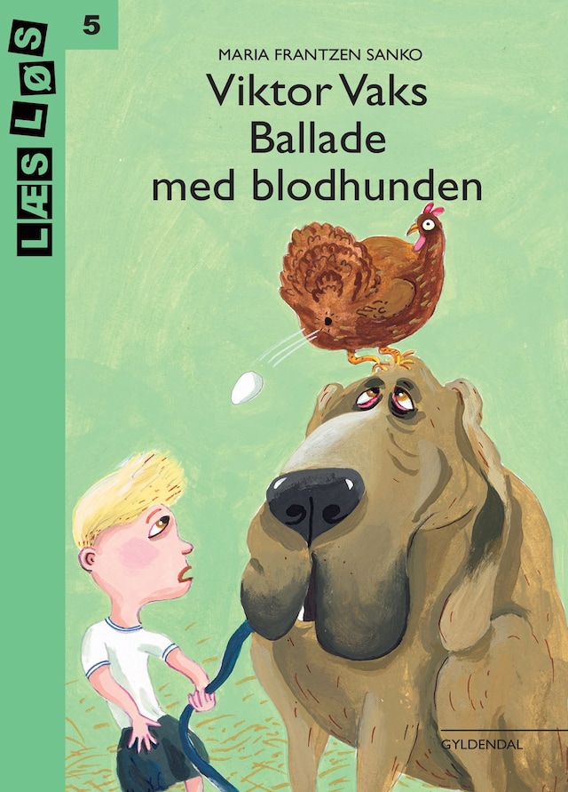 Book cover for Viktor Vaks. Ballade med blodhunden