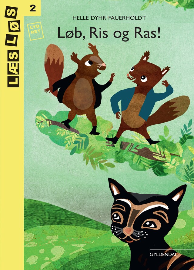 Book cover for Løb, Ris og Ras
