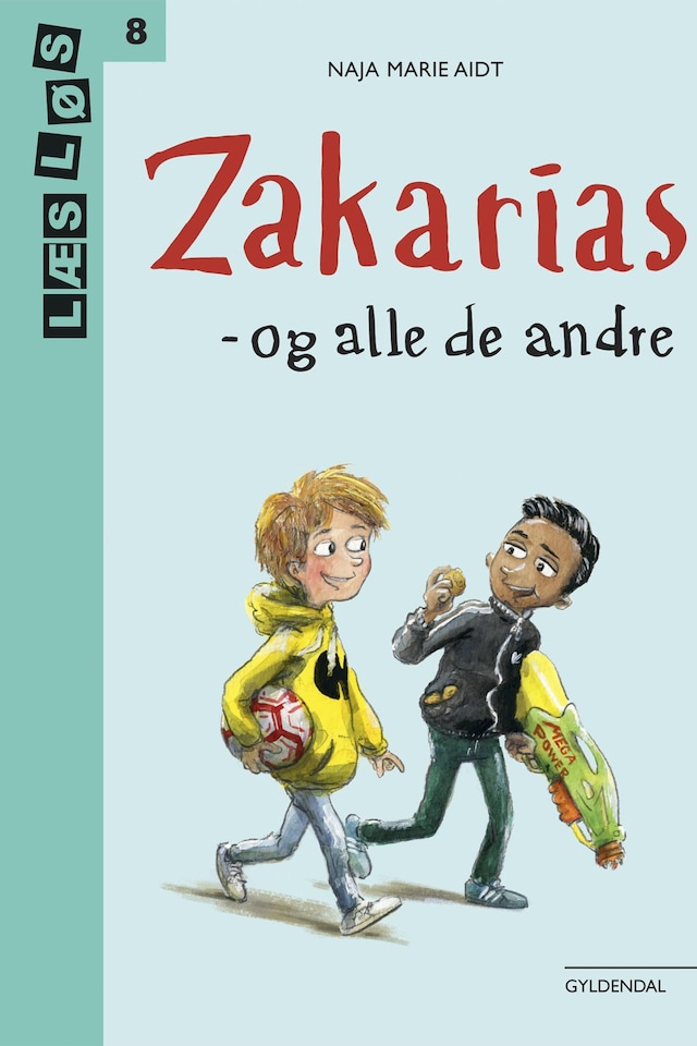 Book cover for Zakarias og alle de andre