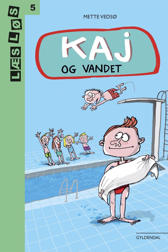 Copertina del libro per Kaj og vandet