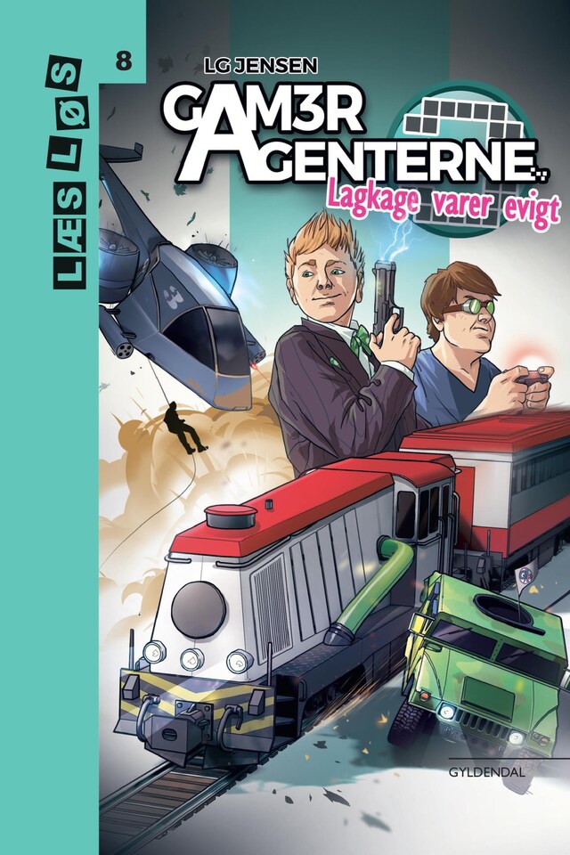 Book cover for GamerAgenterne. Lagkage varer evigt