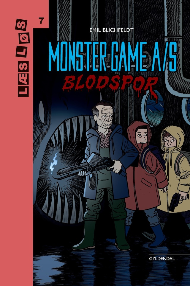 Book cover for Monster Game A/S. Blodspor