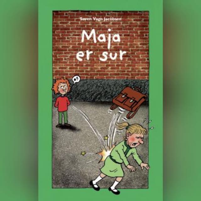 Book cover for Maja er sur