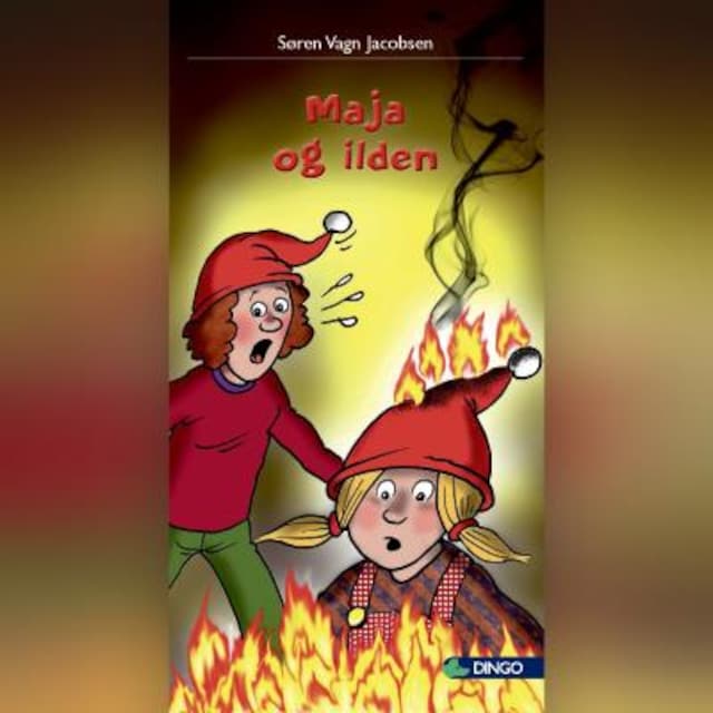 Boekomslag van Maja og ilden