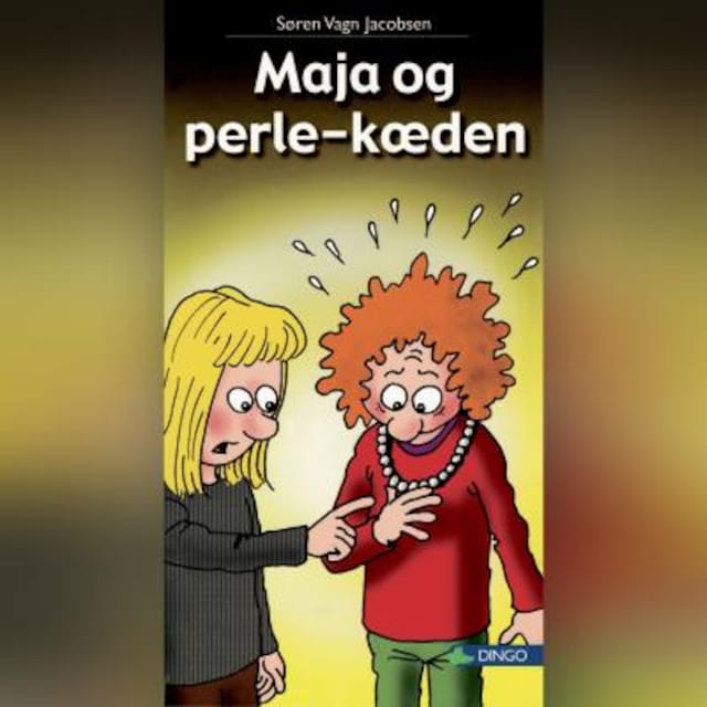 Portada de libro para Maja og perlekæden