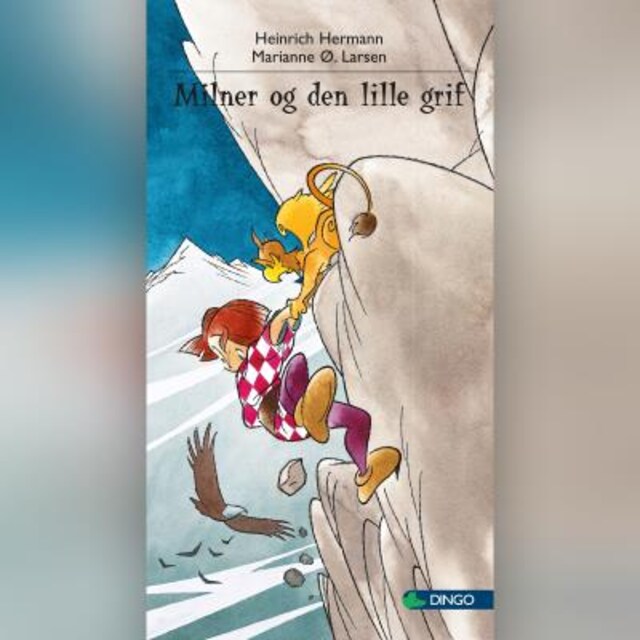 Buchcover für Milner og den lille grif