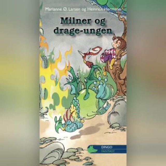 Copertina del libro per Milner og drage-ungen