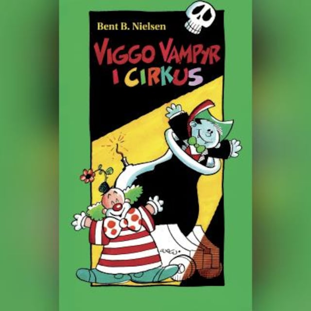 Okładka książki dla Viggo Vampyr i cirkus