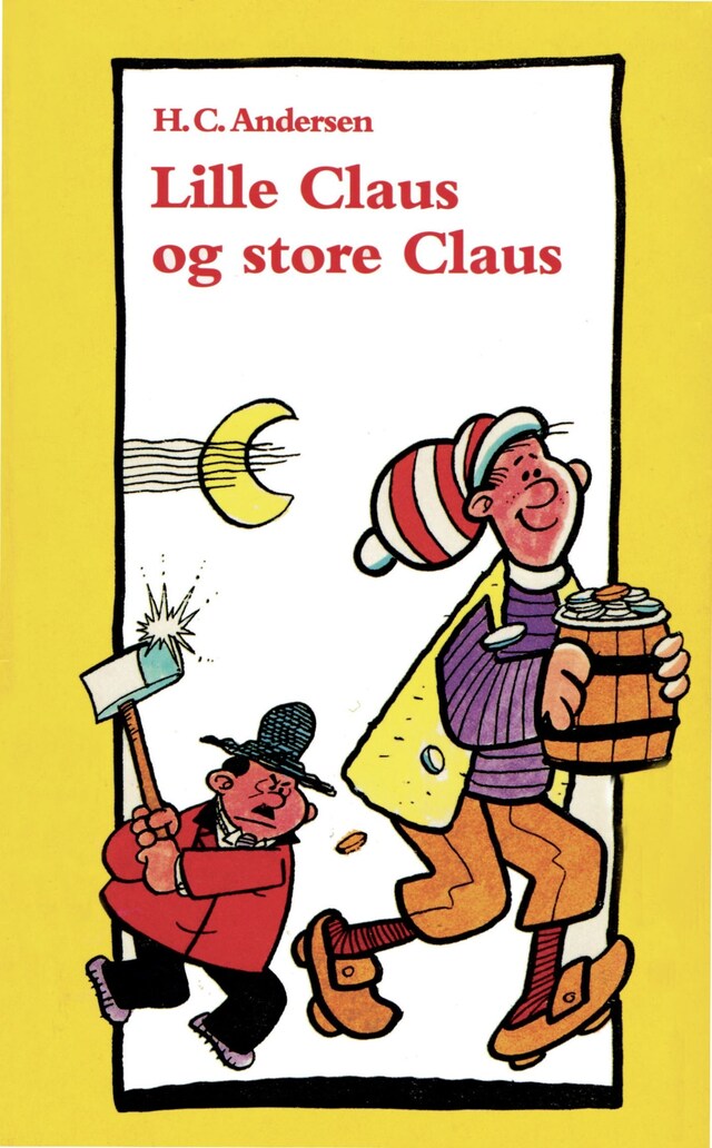 Copertina del libro per Lille Claus og store Claus