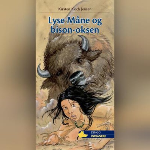 Kirjankansi teokselle Lyse Måne og bison-oksen