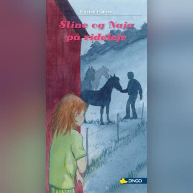Book cover for Stine og Naja på ridelejr