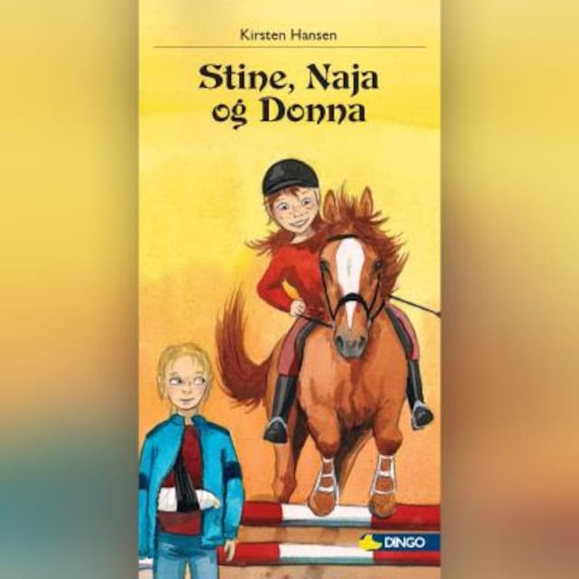 Book cover for Stine, Naja og Donna