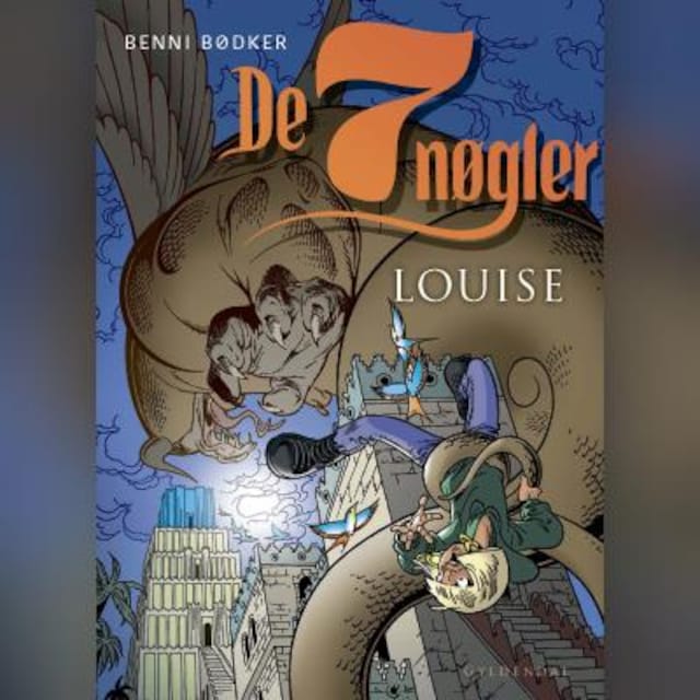 Okładka książki dla De syv nøgler - Louise