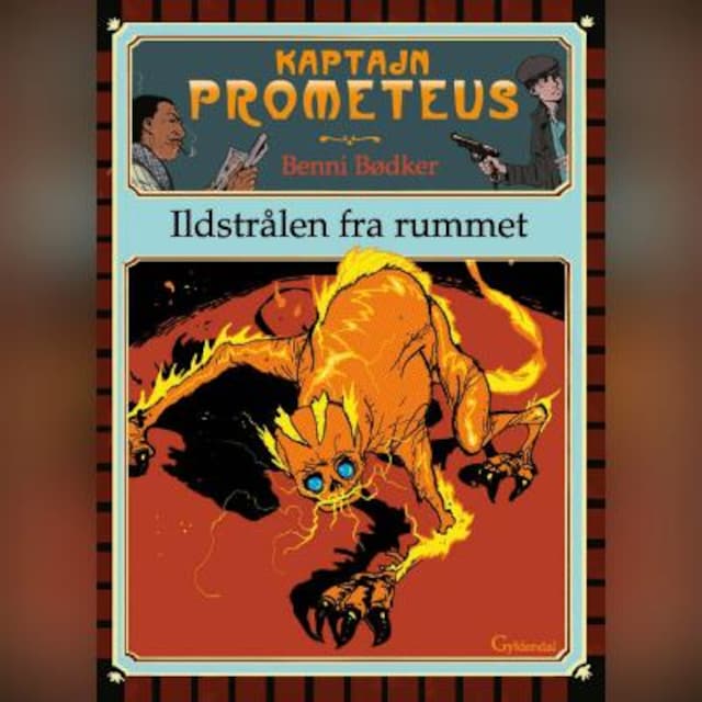 Kirjankansi teokselle Kaptajn Prometeus - Ildstrålen fra rummet