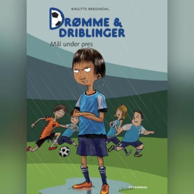 Okładka książki dla Drømme og driblinger. Mål under pres.