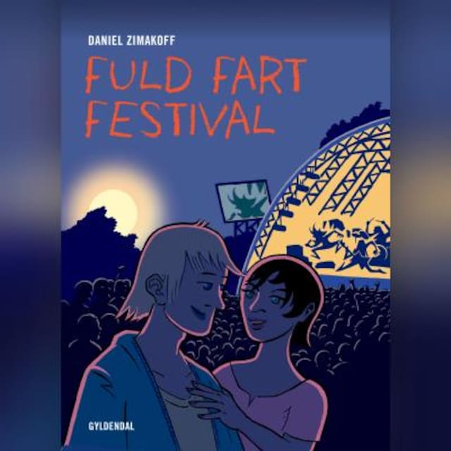 Kirjankansi teokselle Fuld fart festival