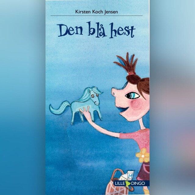 Buchcover für Den blå hest