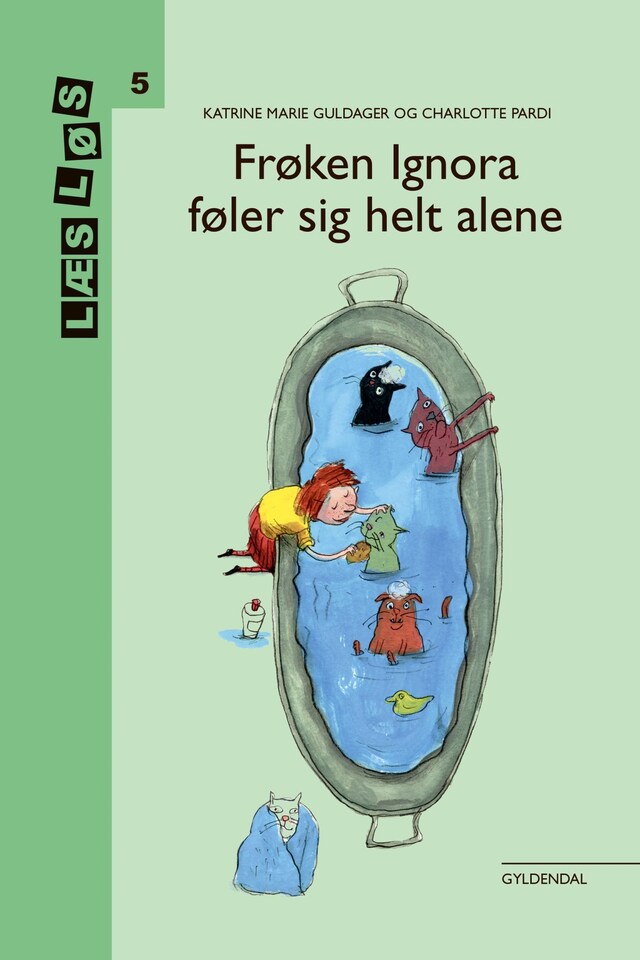 Okładka książki dla Frøken Ignora føler sig helt alene