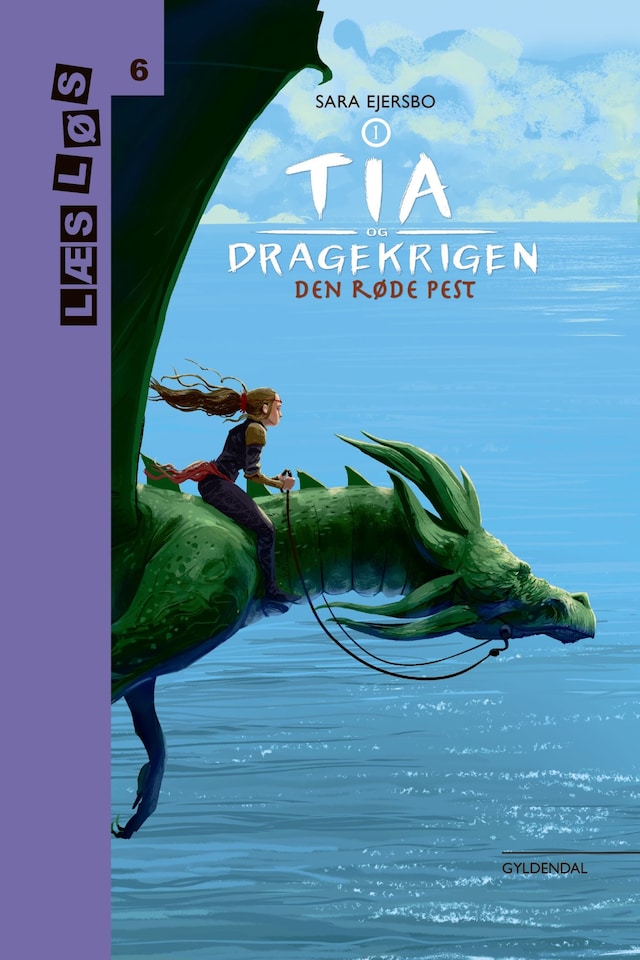Book cover for Tia og dragekrigen 1. Rød pest