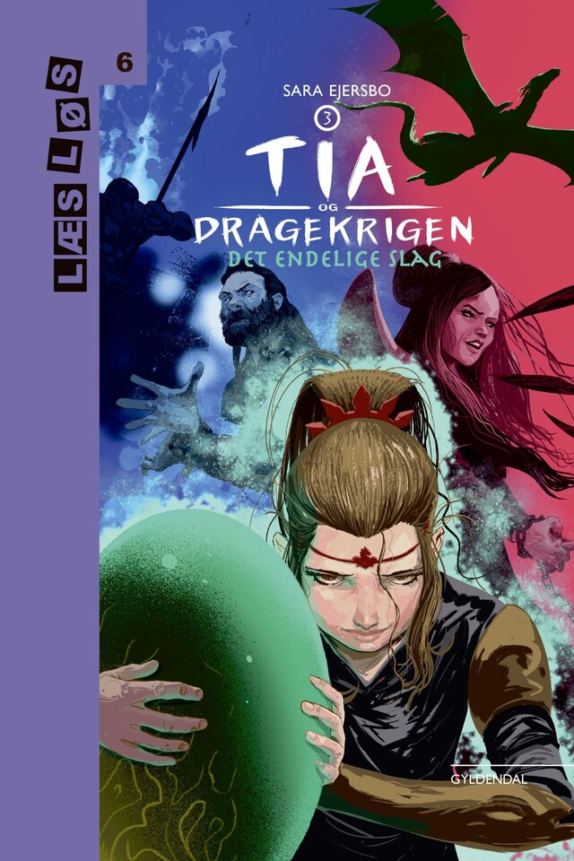 Okładka książki dla Tia og dragekrigen 3. Det endelige slag