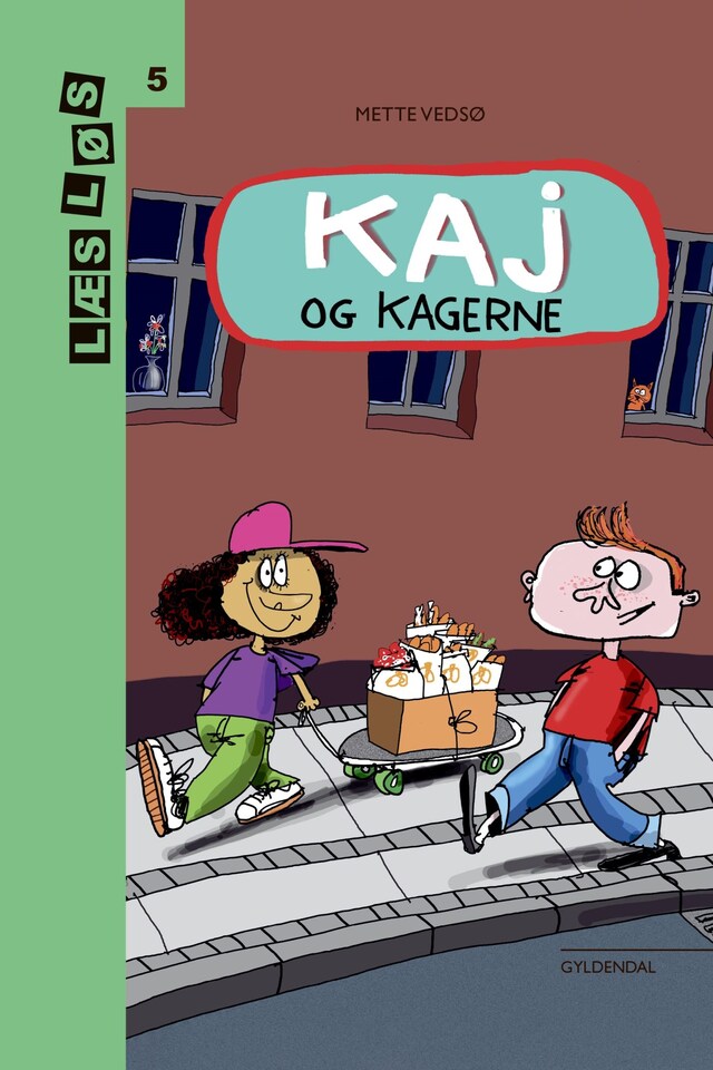 Book cover for Kaj og kagerne