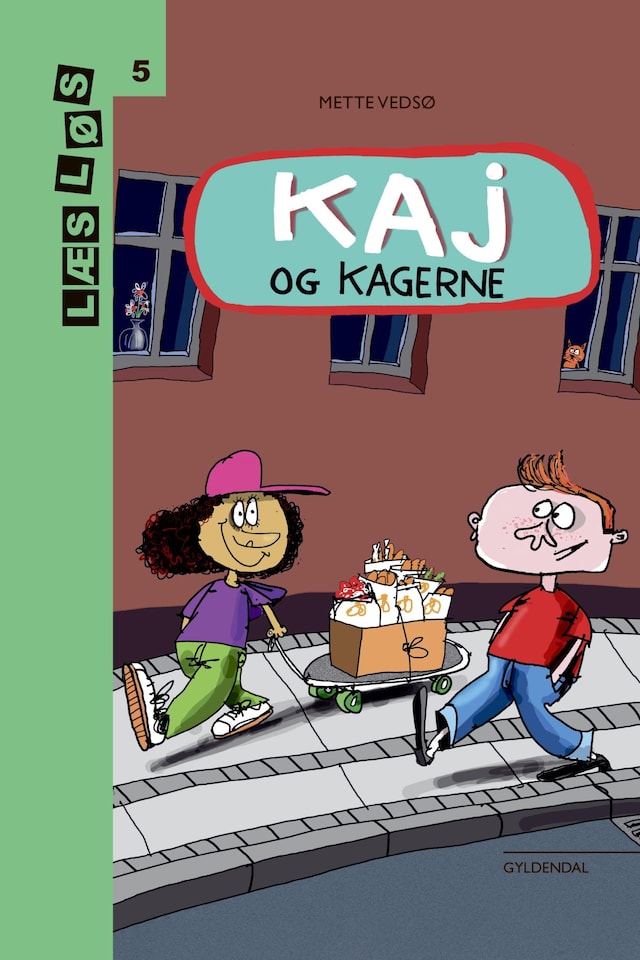 Buchcover für Kaj og kagerne