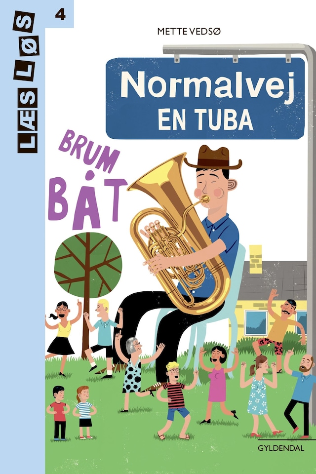 Book cover for Normalvej. En tuba