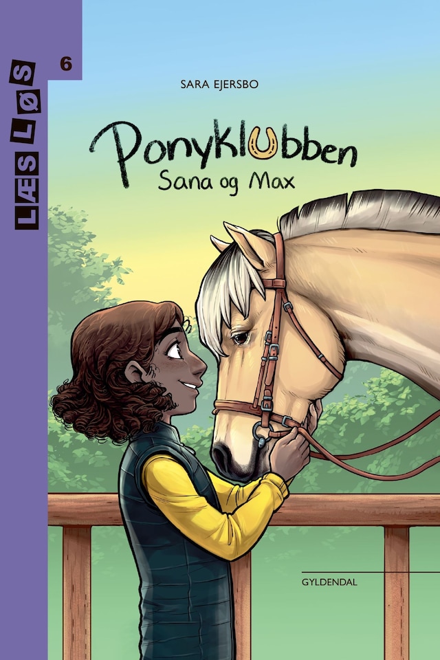 Bogomslag for Ponyklubben. Sana og Max