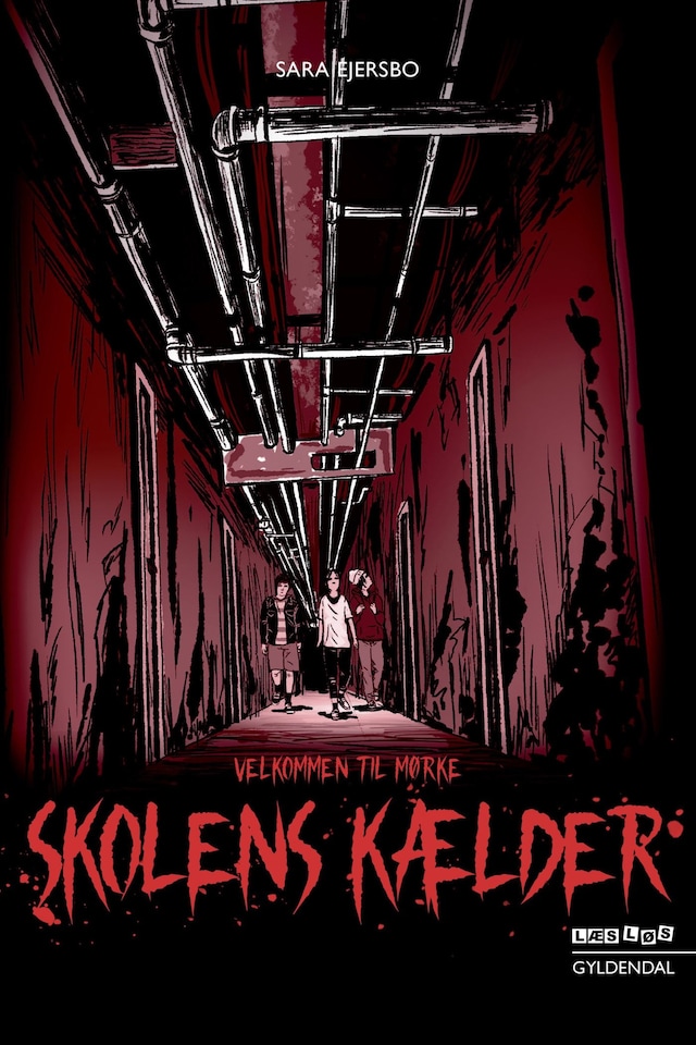 Book cover for Velkommen til Mørke - Skolens kælder