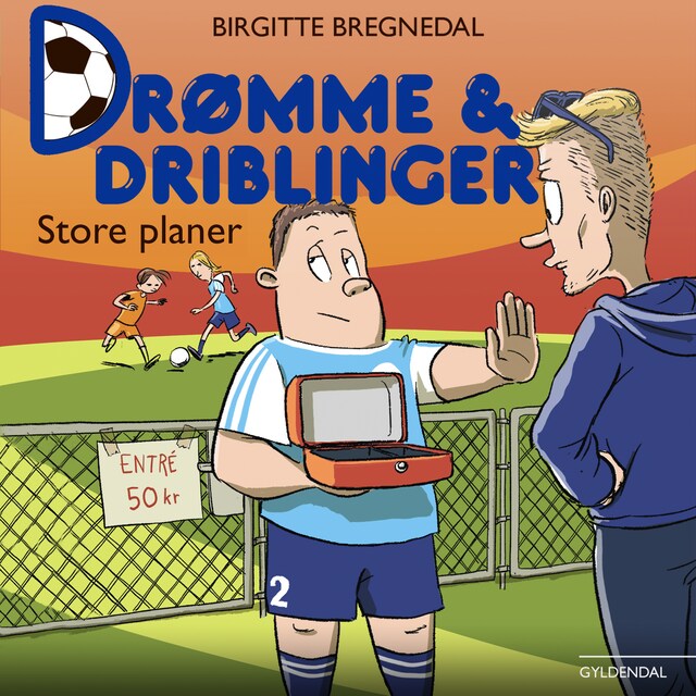 Buchcover für Drømme og driblinger. Store planer