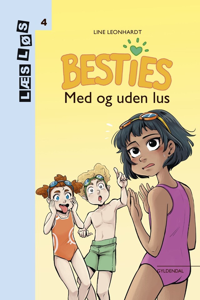 Copertina del libro per Besties. Med og uden lus