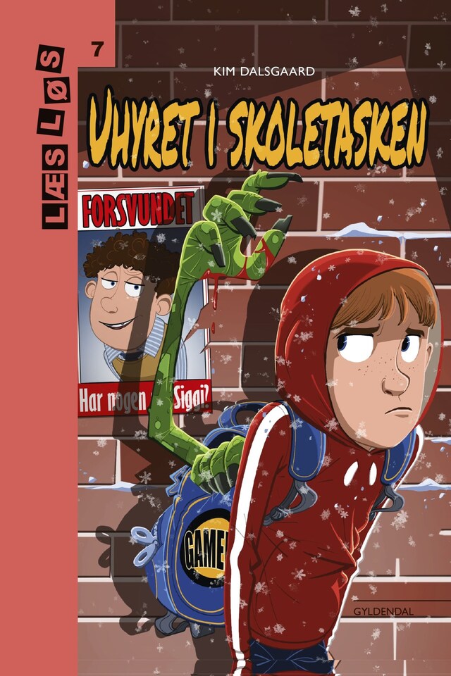 Buchcover für Uhyret i skoletasken