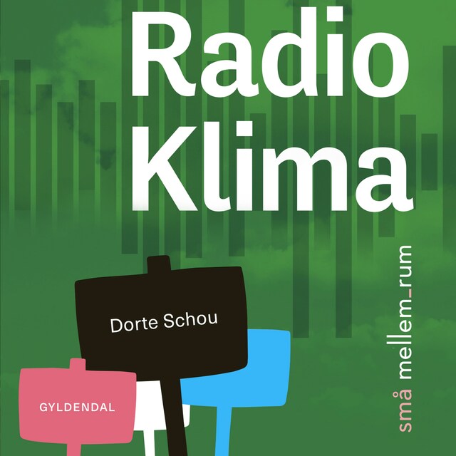 Book cover for små mellem_rum. Radio Klima