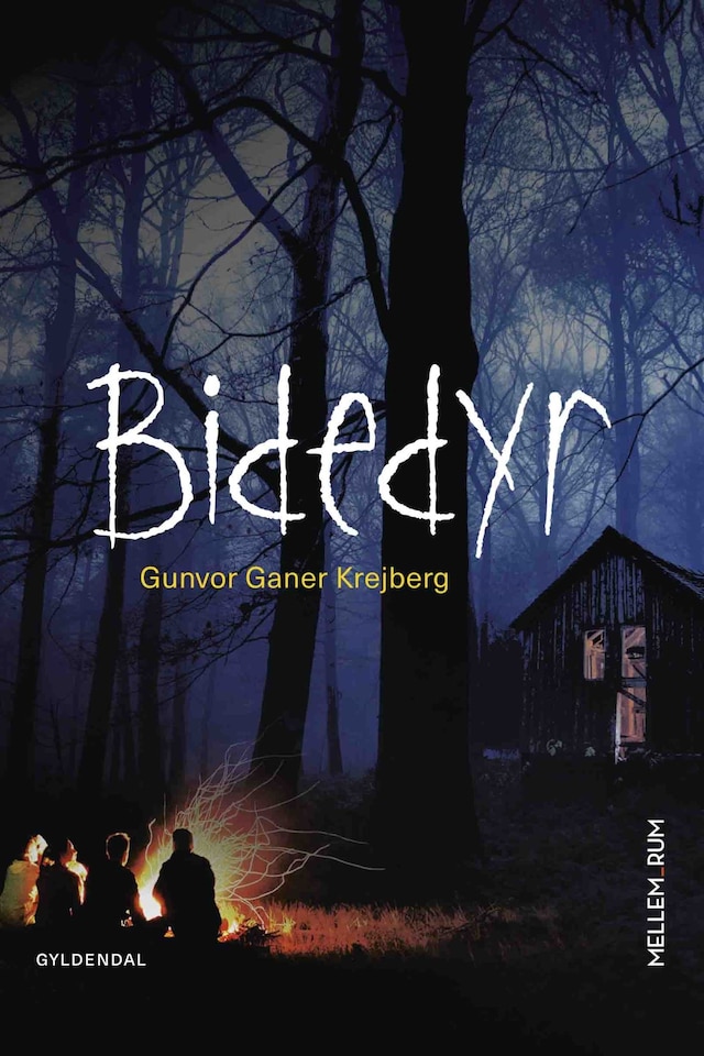 Buchcover für Mellem_rum. Bidedyr