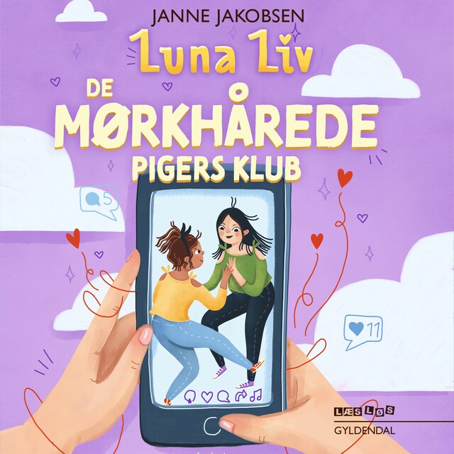 Luna Liv. De mørkhårede pigers klub Book cover for Luna Liv. De mørkhårede pigers klub
