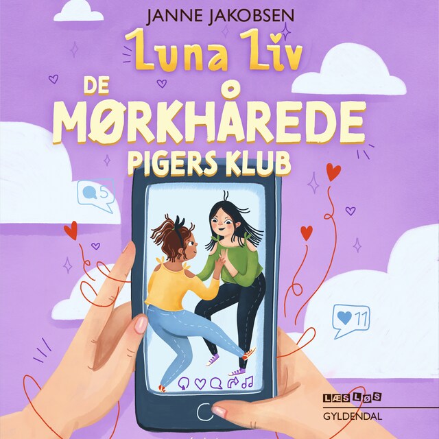 Bokomslag för Luna Liv. De mørkhårede pigers klub