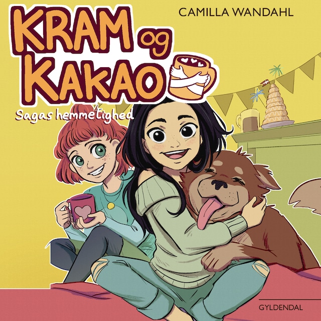 Kram og Kakao_Sagas hemmelighed Book cover for Kram og Kakao_Sagas hemmelighed