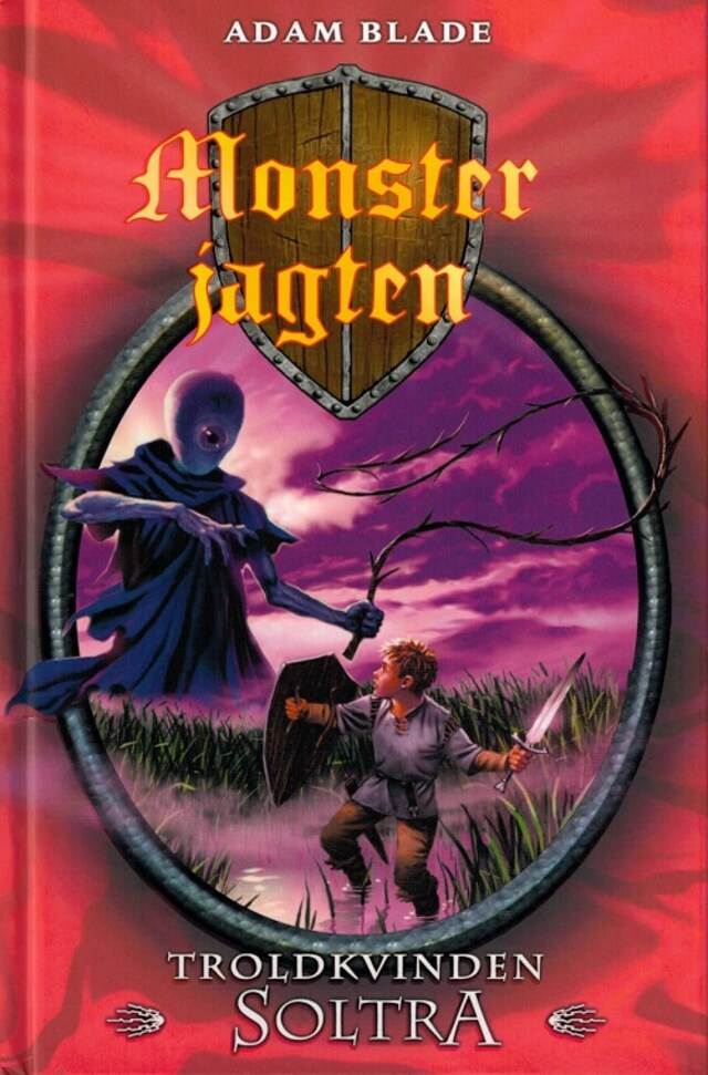 Okładka książki dla Monsterjagten (09) Troldkvinden Soltra