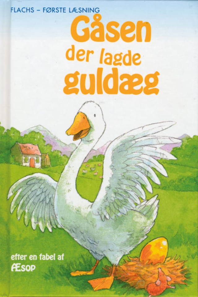 Boekomslag van Gåsen der lagde guldæg