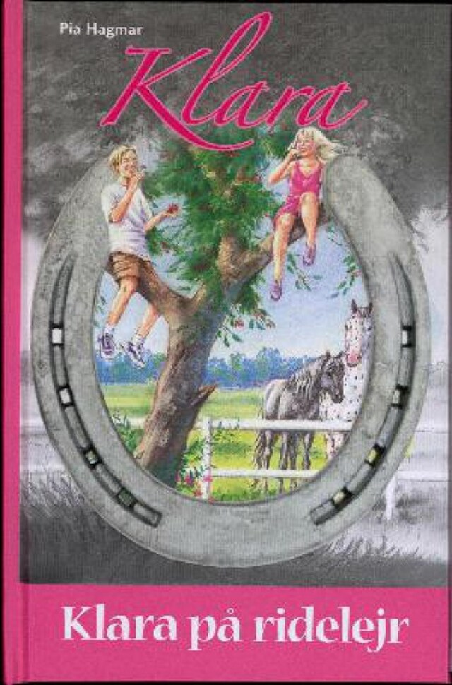 Book cover for Klara på ridelejr