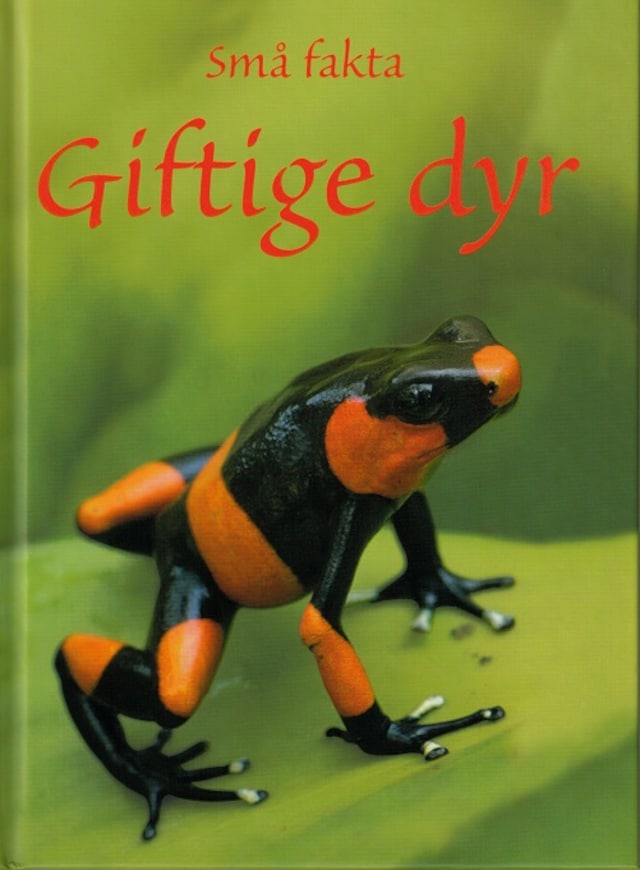 Book cover for Giftige dyr