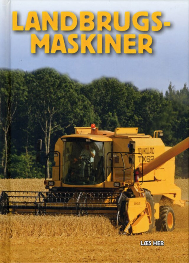 Book cover for Landbrugsmaskiner