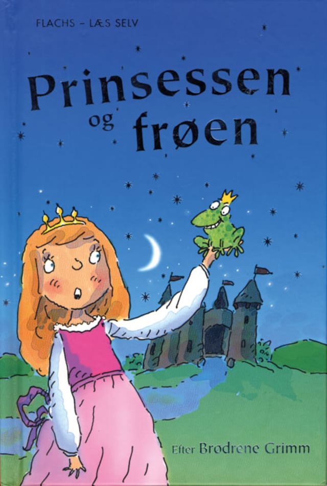 Couverture de livre pour Prinsessen og frøen