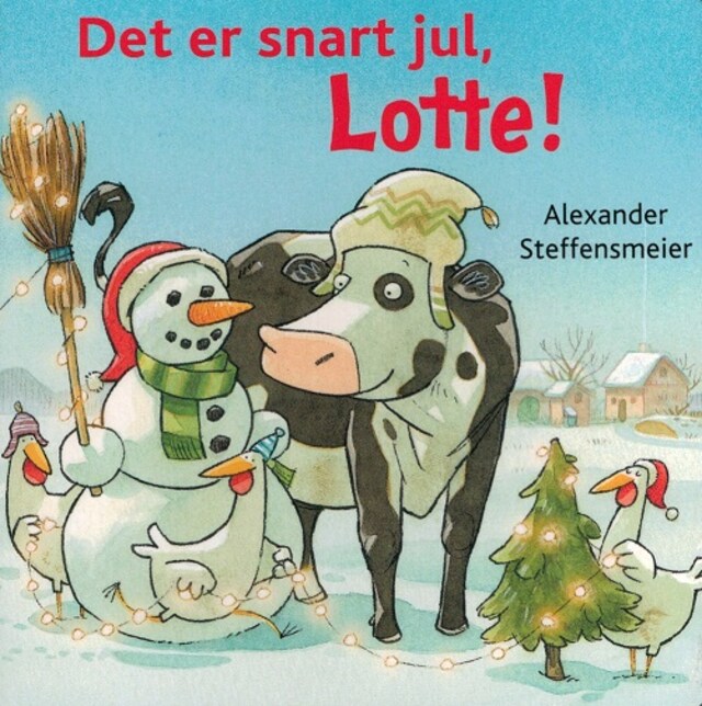 Book cover for Det er snart jul, Lotte