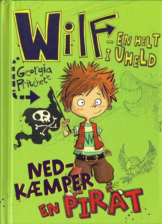 Boekomslag van Wilf nedkæmper en pirat